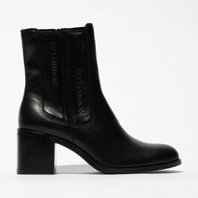 Black Women's Fly London Amel913fly Ankle Boots | ICOZ-57029