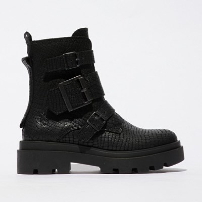 Black Women's Fly London Jeda817fly Ankle Boots | EFOH-18234