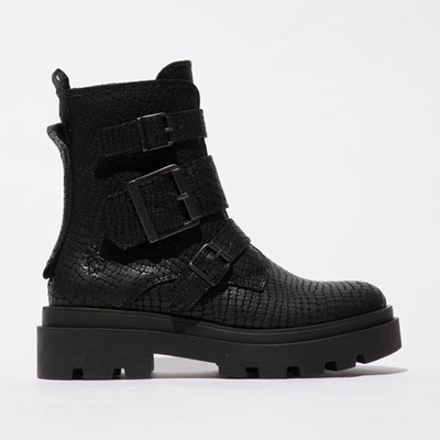 Black Women's Fly London Jeda817fly Ankle Boots | IJVL-43596