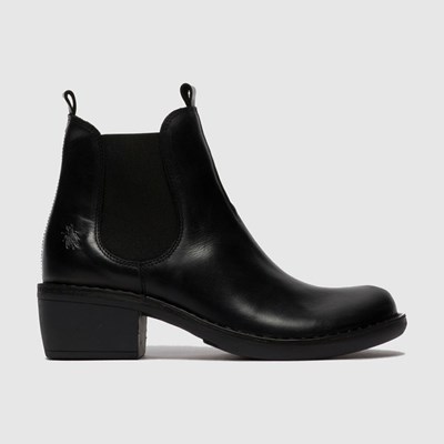 Black Women's Fly London Meme030fly Ankle Boots | NAGS-12739