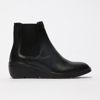 Black Women's Fly London Nola549fly Ankle Boots | UHIM-54972