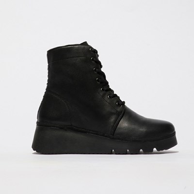 Black Women's Fly London Pall404fly Ankle Boots | GYLS-16573