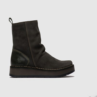Brown Women's Fly London Reno053fly Ankle Boots | ZJKS-18524
