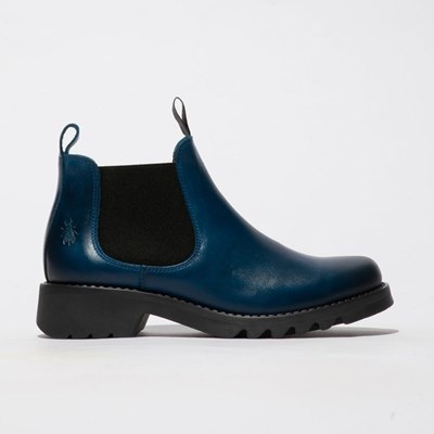 Royal Blue Women's Fly London Rika894fly Ankle Boots | FZXD-38102