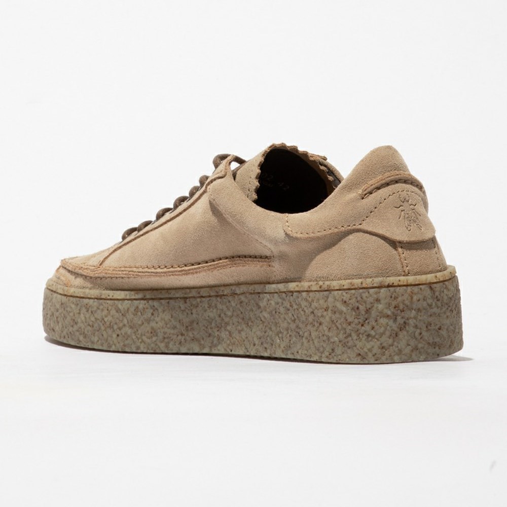 Beige Men's Fly London Ronn519fly Casual Shoes | SHVI-13207