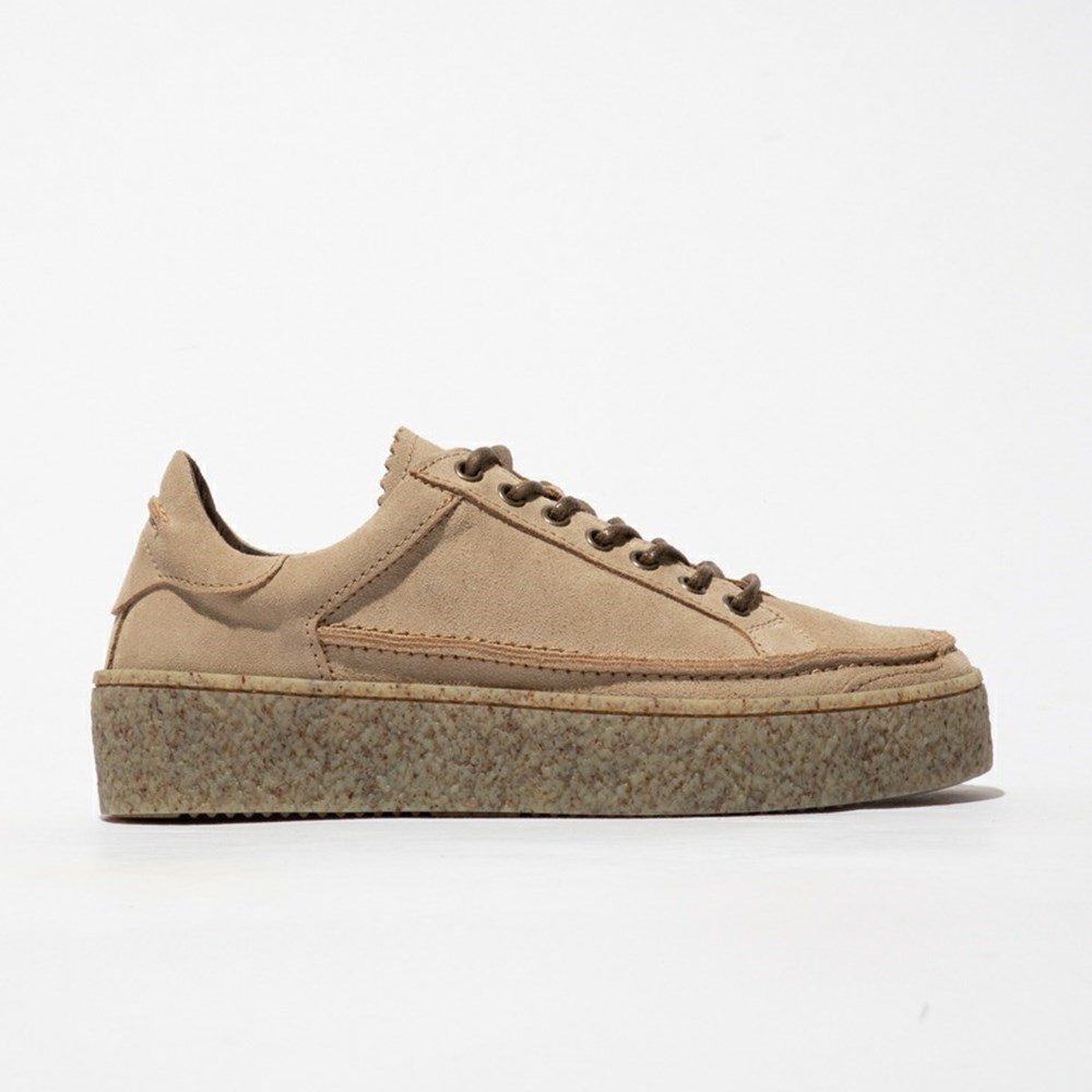 Beige Men\'s Fly London Ronn519fly Casual Shoes | SHVI-13207
