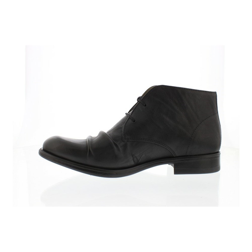 Black Men's Fly London Muro577fly Lace Up Boots | GYPS-39128