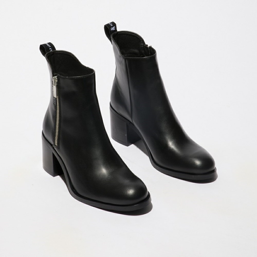 Black Women's Fly London Ader912fly Ankle Boots | IOWT-78495