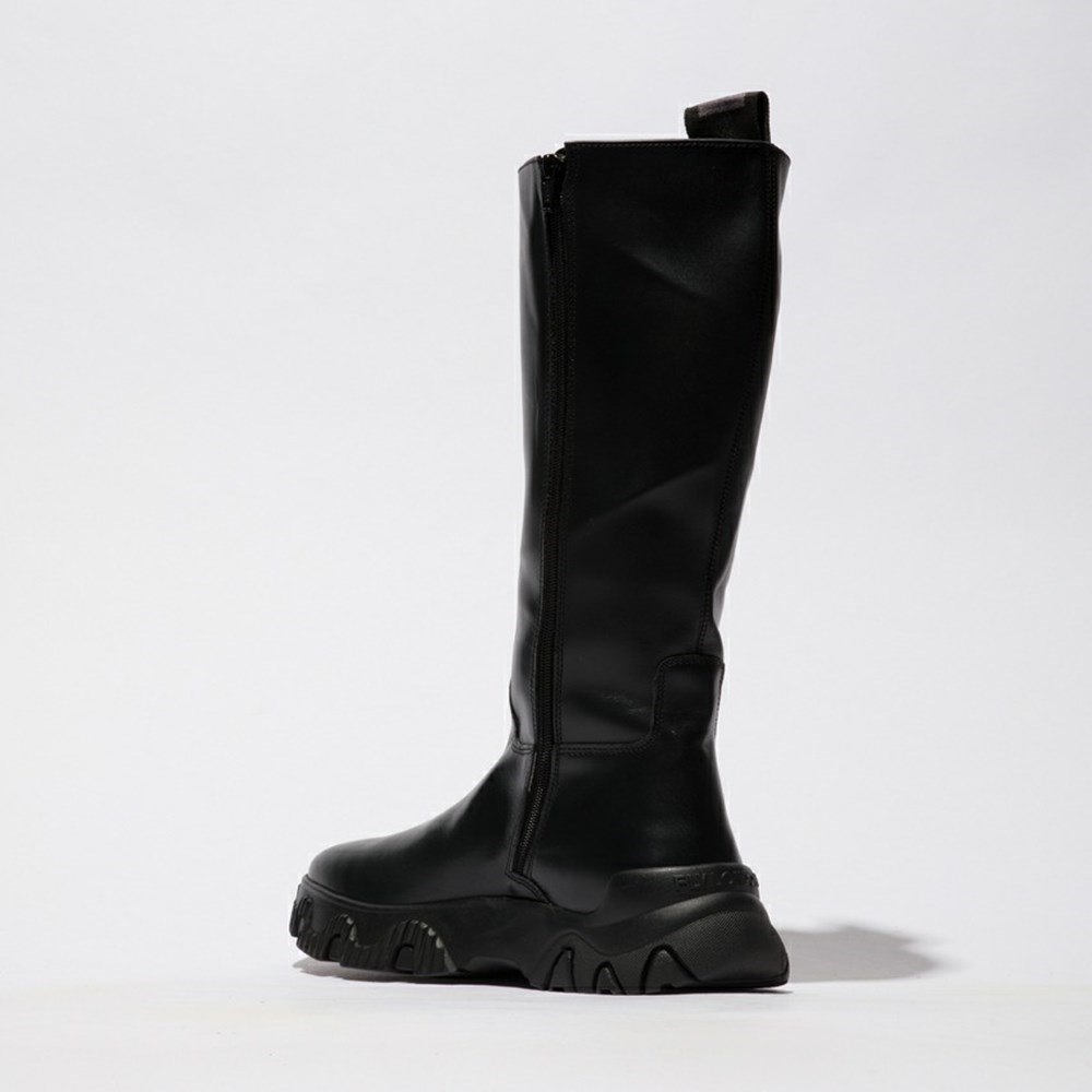 Black Women's Fly London Febe886fly Wedge | GTWR-53647