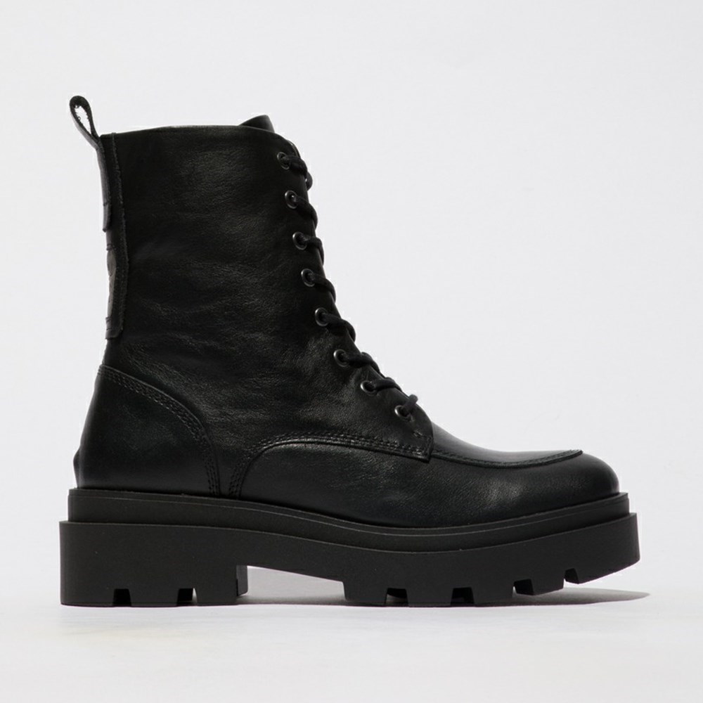 Black Women\'s Fly London Jaye878fly Ankle Boots | HGFO-03458