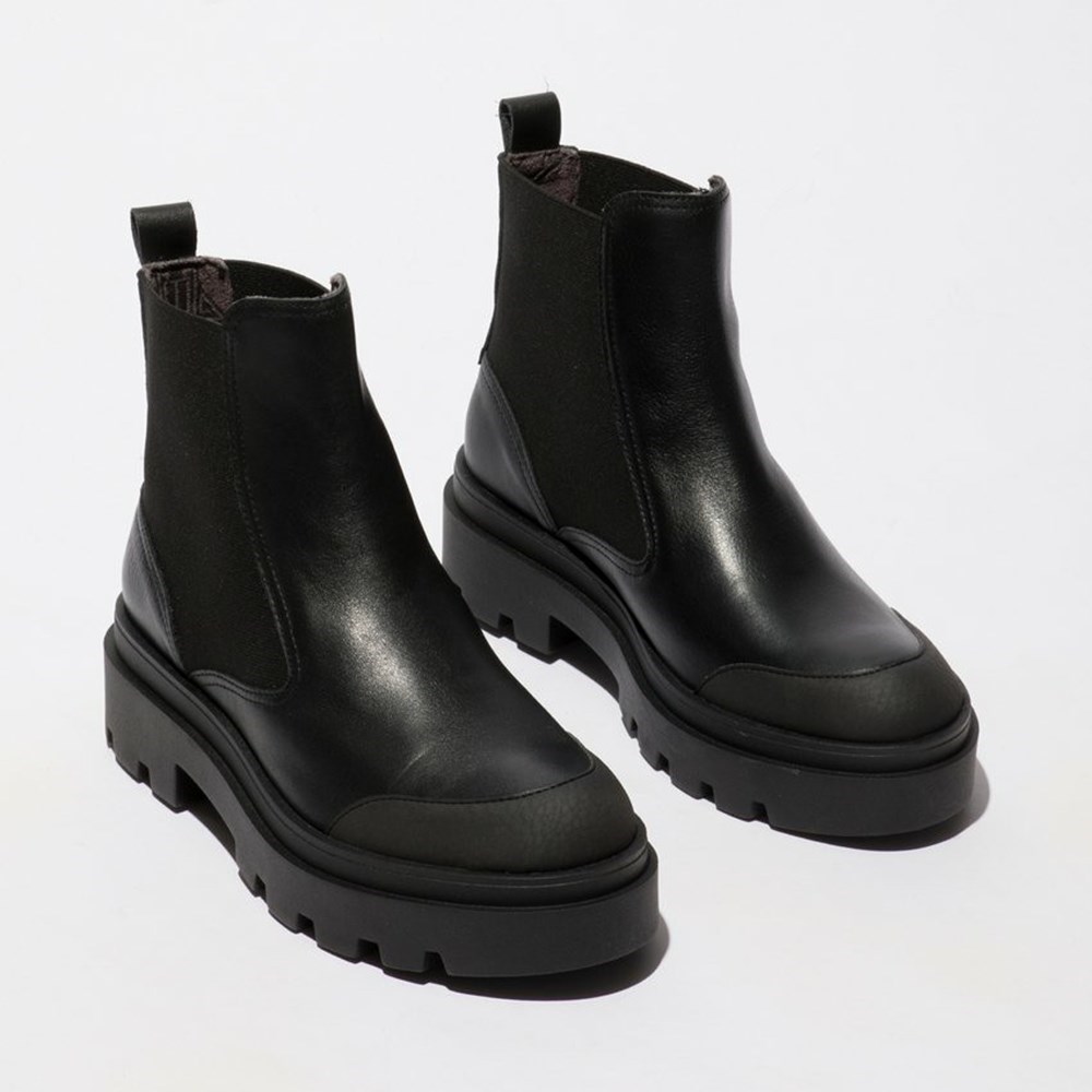 Black Women's Fly London Jeba879fly Ankle Boots | ORUY-37259