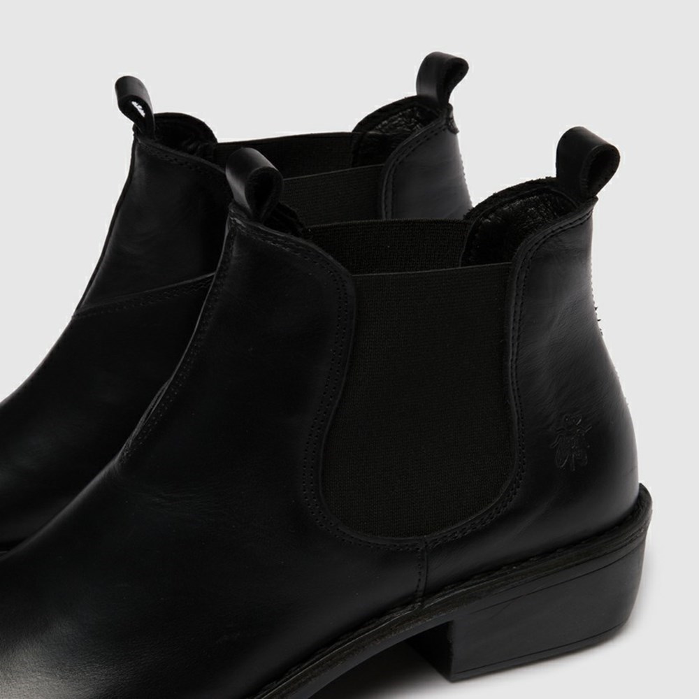 Black Women's Fly London Meme030fly Ankle Boots | AHRL-40261