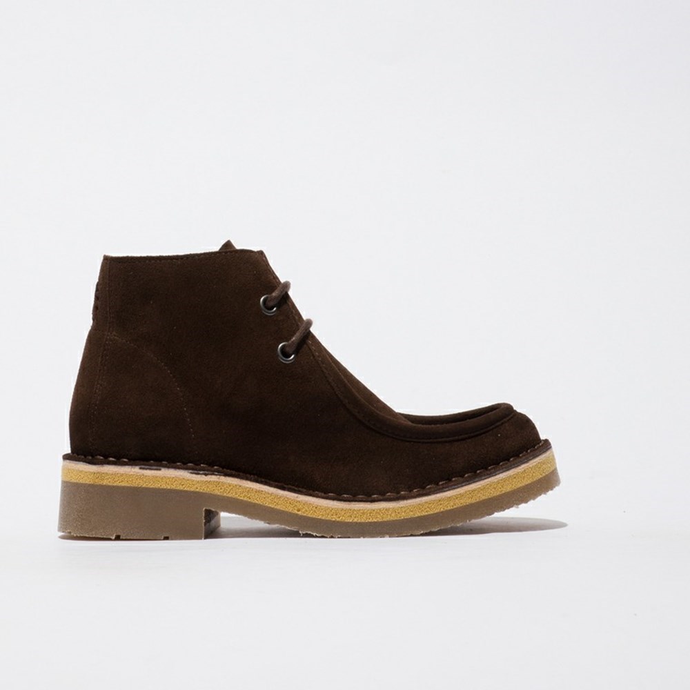 Brown Men\'s Fly London Rodo076fly Lace Up Boots | XFBN-42671