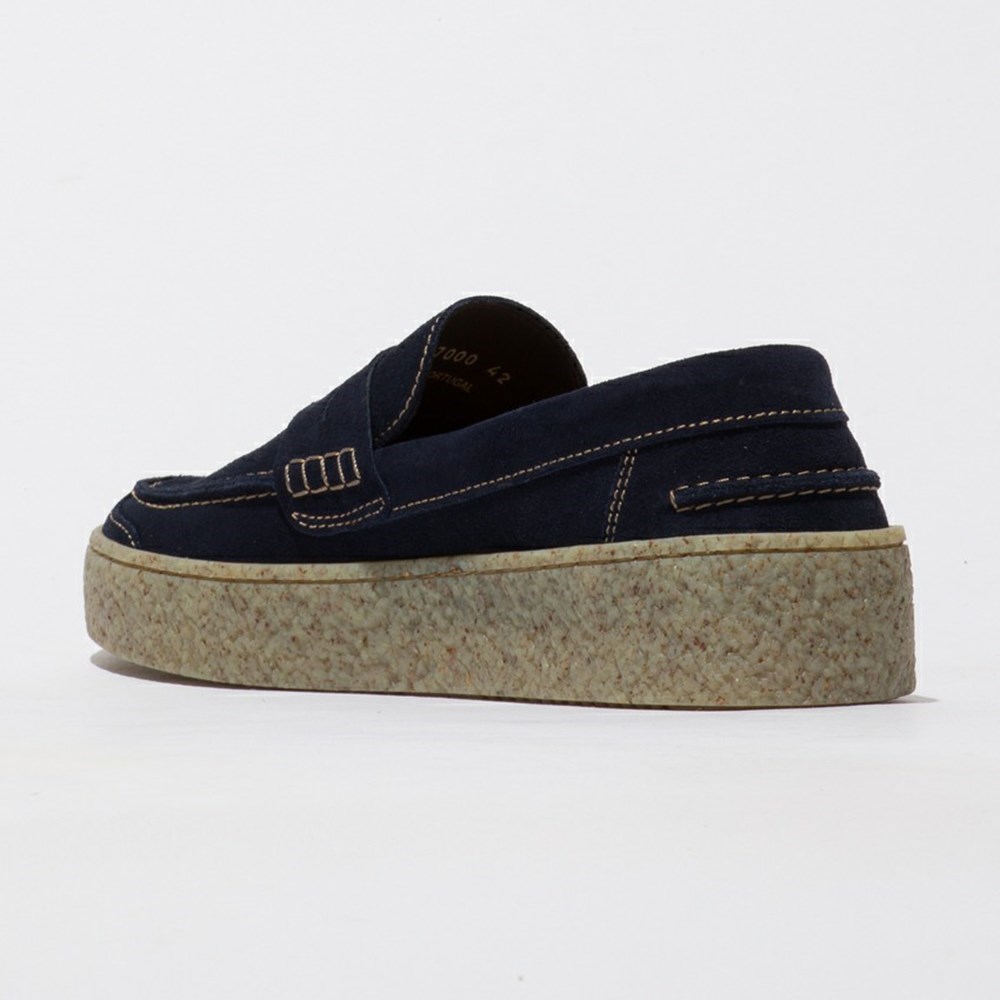 Navy Men's Fly London Roel517fly Casual Shoes | AJYS-58416